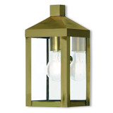 Exterior Wall Mt./Flush by Livex Lighting ( 107 | 20581-01 Nyack ) 