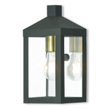 Exterior Wall Mt./Flush by Livex Lighting ( 107 | 20581-07 Nyack ) 