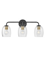 Bathroom Fixtures Three Lights by Lark ( 531 | 85013BK Percy ) 