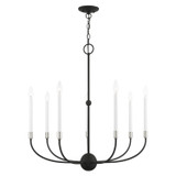Mid. Chandeliers Candle by Livex Lighting ( 107 | 46067-04 Clairmont ) 