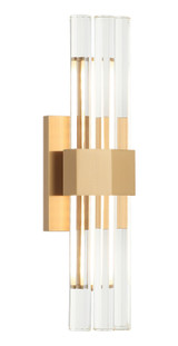 Sconces Single Glass by Matteo Lighting ( 423 | S06918AG Krustallos ) 