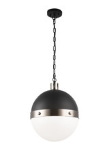 Pendants Glass Down by Matteo Lighting ( 423 | C61803BNOP Torino ) 