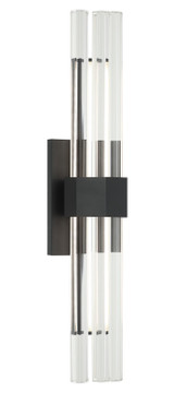 Sconces Single Glass by Matteo Lighting ( 423 | S06924MB Krustallos ) 
