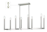 Linear/Island 4 Light + by Livex Lighting ( 107 | 40258-91 Alpine ) 