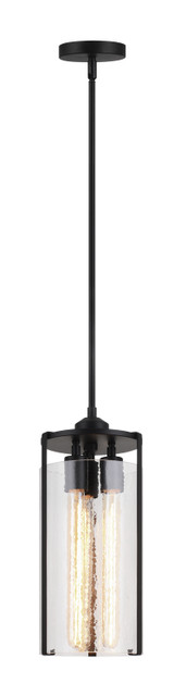 Pendants Glass Down by Matteo Lighting ( 423 | C62203BK Bayou ) 