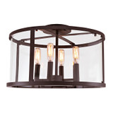 Semi-Flush Mts. Cage by JVI Designs ( 261 | 3061-08 Bryant ) 