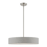 Pendants Drum Shade by Livex Lighting ( 107 | 46144-91 Elmhurst ) 