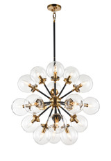 Mid. Chandeliers Starburst by Matteo Lighting ( 423 | C62818AGCL Soleil ) 