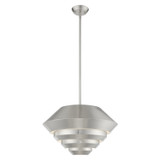 Pendants Metal Shade by Livex Lighting ( 107 | 40402-91 Amsterdam ) 