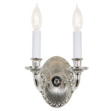 Sconces Double Candle by JVI Designs ( 261 | 332-15 Traditional Brass ) 