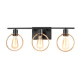 Bathroom Fixtures Three Lights by Justice Designs ( 102 | NSH-8903-MBBR Volta ) 