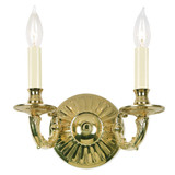 Sconces Double Candle by JVI Designs ( 261 | 346-01 San Clemente ) 