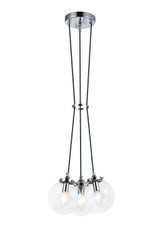 Mini Pendants 3 Light Cluster by Matteo Lighting ( 423 | C63003CHCL The Bougie ) 