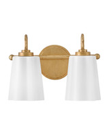Bathroom Fixtures Two Lights by Lark ( 531 | 85412DA Honey ) 