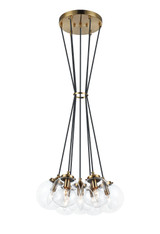 Pendants Multi-port/Cascade by Matteo Lighting ( 423 | C63007AGCL The Bougie ) 