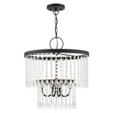 Mini Chandeliers Glass Shade by Livex Lighting ( 107 | 51064-04 Elizabeth ) 