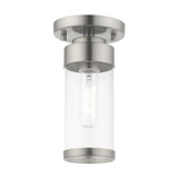 Semi-Flush Mts. Glass Down by Livex Lighting ( 107 | 40480-91 Hillcrest ) 