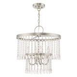 Mini Chandeliers Glass Shade by Livex Lighting ( 107 | 51064-91 Elizabeth ) 