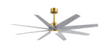 Fans Ceiling Fans by Matthews Fan Company ( 101 | ANLK-BRBR-BW-64 Ariella-LK ) 