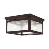 Flush Mounts Cage Style by Livex Lighting ( 107 | 4052-07 Milford ) 