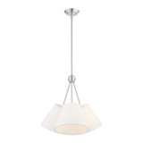 Mini Chandeliers Drum Shade by Livex Lighting ( 107 | 40563-91 Prato ) 