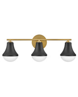 Bathroom Fixtures Three Lights by Lark ( 531 | 85513BK Haddie ) 