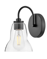 Sconces Single Glass by Lark ( 531 | 85560BK Vera ) 