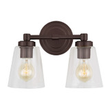 Bathroom Fixtures Two Lights by JVI Designs ( 261 | 462-08 Wilshire ) 