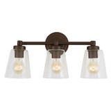 Bathroom Fixtures Three Lights by JVI Designs ( 261 | 463-08 Wilshire ) 