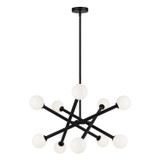 Mid. Chandeliers Starburst by Matteo Lighting ( 423 | C64610BKOP Matchstix ) 