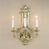 Sconces Triple Candle by JVI Designs ( 261 | 633-05 Traditional Brass ) 