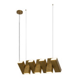 Linear/Island Geometric/Linear by Kuzco Lighting ( 347 | LP17435-VB-UNV Domino ) 