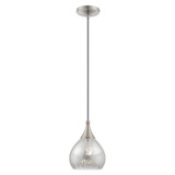 Mini Pendants Cable by Livex Lighting ( 107 | 40645-91 Hand Blown Art Glass Mini Pendants ) 