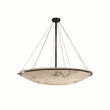 Pendants Bowl Style by Justice Designs ( 102 | FAL-9699-35-DBRZ LumenAria ) 