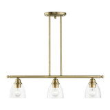Linear/Island 3 Light Bar by Livex Lighting ( 107 | 46337-01 Montgomery ) 
