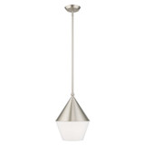 Mini Pendants Glass Down by Livex Lighting ( 107 | 40684-91 Stockholm ) 
