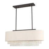 Linear/Island Drum Shade by Livex Lighting ( 107 | 51123-92 Carlisle ) 
