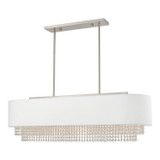 Linear/Island 4 Light + by Livex Lighting ( 107 | 51126-91 Carlisle ) 