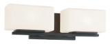 Bathroom Fixtures Two Lights by Matteo Lighting ( 423 | S10802MB Chiclet ) 