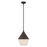 Mini Pendants Glass Down by Livex Lighting ( 107 | 40714-07 Stockholm ) 