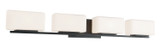 Bathroom Fixtures Four Lights by Matteo Lighting ( 423 | S10804MB Chiclet ) 