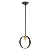 Mini Pendants Open Frame by Livex Lighting ( 107 | 46411-07 Modesto ) 