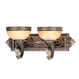 Bathroom Fixtures Two Lights by Livex Lighting ( 107 | 8532-64 Seville ) 