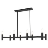 Linear/Island 4 Light + by Livex Lighting ( 107 | 51138-04 Copenhagen ) 