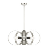 Mid. Chandeliers Geometric/Linear by Livex Lighting ( 107 | 46425-91 Modesto ) 