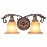 Bathroom Fixtures Two Lights by Livex Lighting ( 107 | 8552-63 Villa Verona ) 