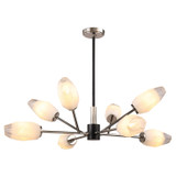 Large Chandeliers Starburst by Kanova & Co. ( 508 | KCH0114-15PN Glacier ) 