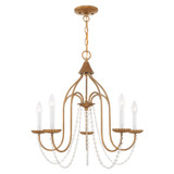 Mid. Chandeliers Candle by Livex Lighting ( 107 | 40795-48 Alessia ) 