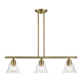 Linear/Island 3 Light Bar by Livex Lighting ( 107 | 46487-01 Moreland ) 