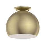 Flush Mounts Metal Shade by Livex Lighting ( 107 | 40800-01 Piedmont ) 